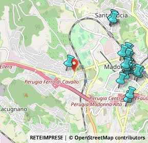 Mappa Via Firenze, 06121 Perugia PG, Italia (1.418)