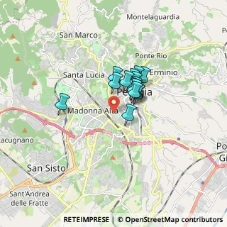 Mappa 06124 Perugia PG, Italia (1.02375)