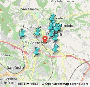 Mappa 06124 Perugia PG, Italia (1.27583)