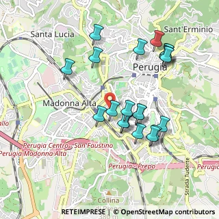 Mappa 06124 Perugia PG, Italia (0.9665)