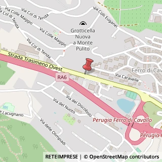 Mappa Strada trasimeno ovest 25, 06127 Perugia, Perugia (Umbria)