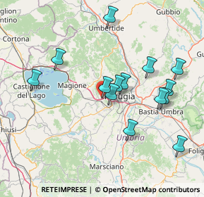 Mappa Strada Trasimeno Ovest, 06131 Perugia PG (15.44929)