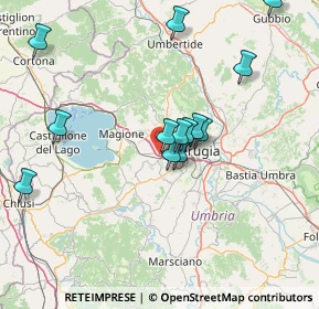 Mappa Piazza Pier Paolo Pasolini, 06073 Il Rigo PG, Italia (14.82308)