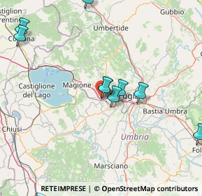 Mappa Piazza Pier Paolo Pasolini, 06073 Il Rigo PG, Italia (32.10588)