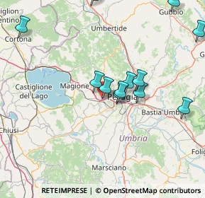 Mappa Via Giacomo Matteotti, 06073 Corciano PG, Italia (16.54833)