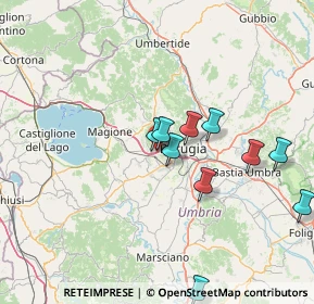 Mappa S.da Trasimeno Ovest, 06073 Perugia PG, Italia (28.81875)