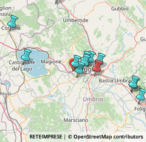 Mappa S.da Trasimeno Ovest, 06073 Perugia PG, Italia (16.36923)