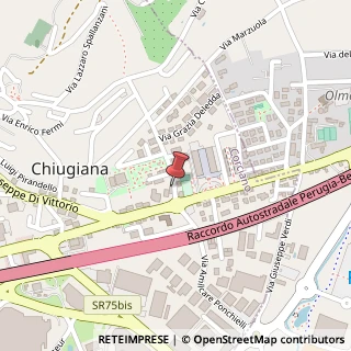 Mappa Via W. I. Uljanow Detto Lenin, 7, 06073 Corciano, Perugia (Umbria)