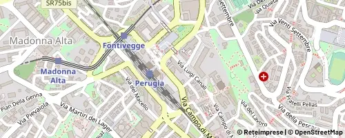 Mappa Perugia