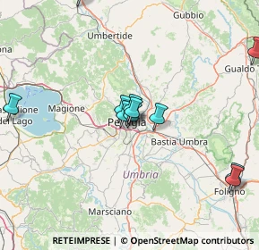 Mappa Via San Girolamo, 06126 Perugia PG, Italia (15.43545)
