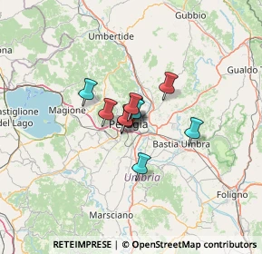 Mappa Via San Girolamo, 06126 Perugia PG, Italia (6.16)