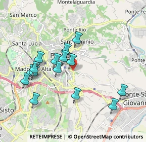 Mappa Via San Girolamo, 06126 Perugia PG, Italia (1.886)