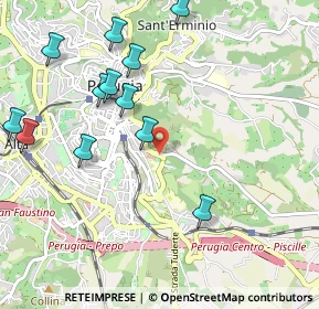 Mappa Via San Girolamo, 06126 Perugia PG, Italia (1.205)