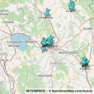 Mappa Via Firenze, 06127 Perugia PG, Italia (16.60071)