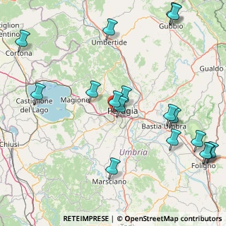 Mappa Via Firenze, 06127 Perugia PG, Italia (21.75765)