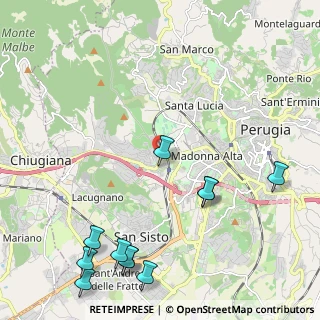 Mappa Via Carlo Pisacane, 06127 Perugia PG, Italia (2.98)