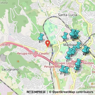 Mappa Via Carlo Pisacane, 06127 Perugia PG, Italia (1.34)