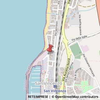 Mappa Viale Marconi, 8, 57027 San Vincenzo, Livorno (Toscana)