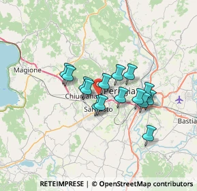 Mappa Via Sebastiano Caboto, 06127 Perugia PG, Italia (5.11867)