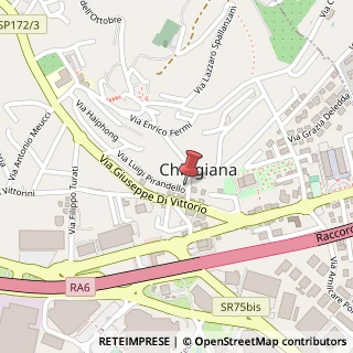 Mappa Via Fratelli Rosselli, 11, 06073 Corciano, Perugia (Umbria)