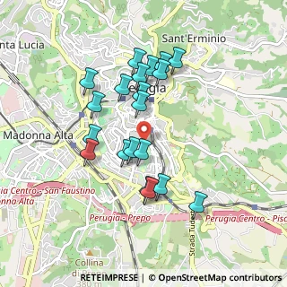 Mappa Piazzale Europa, 06122 Perugia PG, Italia (0.854)