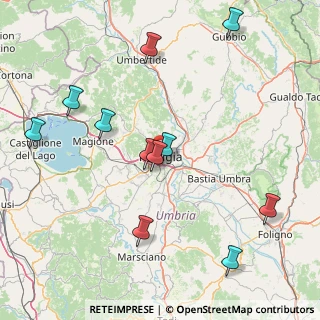 Mappa Piazzale Europa, 06122 Perugia PG, Italia (18.64182)