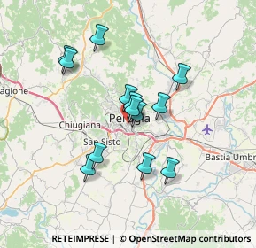 Mappa Via Fratelli Pellas, 06121 Perugia PG, Italia (5.95769)