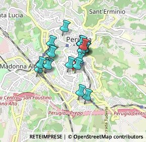 Mappa Via Fratelli Pellas, 06121 Perugia PG, Italia (0.6255)