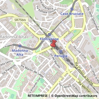 Mappa Via Sicilia, 9, 06128 Perugia, Perugia (Umbria)