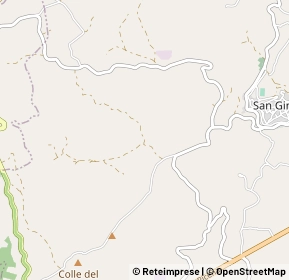 Mappa Contrada Necciano, 62026 San Ginesio MC, Italia (1.43462)