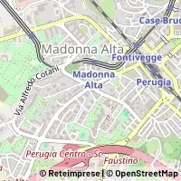 Kaart Perugia