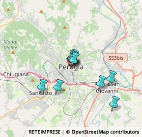 Mappa Via Nicola Danzetta, 06121 Perugia PG, Italia (2.29727)
