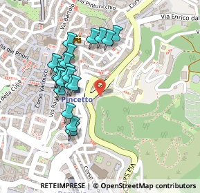 Mappa Via XIV Settembre, 06126 Perugia PG, Italia (0.226)