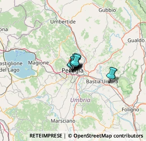 Mappa Via XIV Settembre, 06126 Perugia PG, Italia (3.66545)
