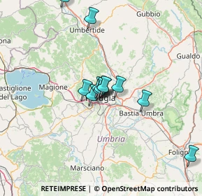 Mappa Via XIV Settembre, 06126 Perugia PG, Italia (10.29083)