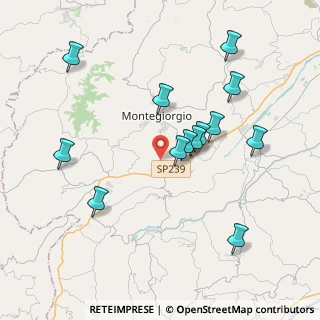 Mappa Contrada Castagneto, 63833 Montegiorgio FM, Italia (4.01)