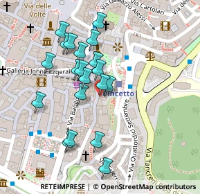 Mappa Via della Rupe, 06121 Perugia PG, Italia (0.1095)