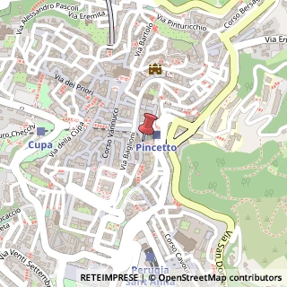 Mappa Via Guglielmo Oberdan,  21, 06121 Perugia, Perugia (Umbria)