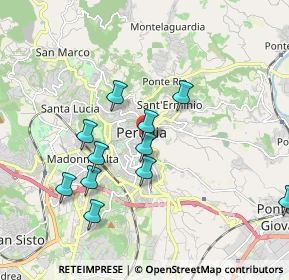 Mappa Via della Rupe, 06121 Perugia PG, Italia (1.87909)