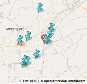 Mappa Via Montonese Sud, 63844 Grottazzolina FM, Italia (3.54818)