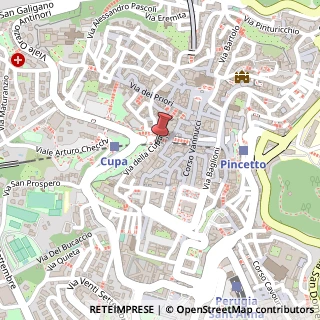 Mappa Via della Cupa, 48, 06123 Perugia, Perugia (Umbria)