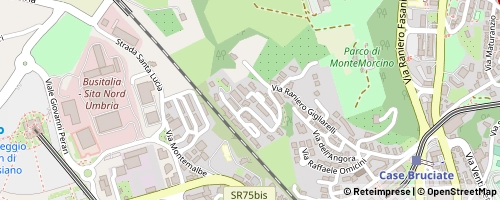 Mappa Perugia