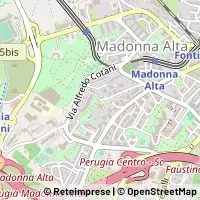 Hartă Perugia