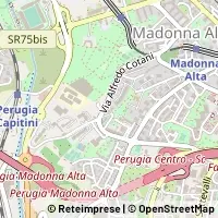 Map Perugia