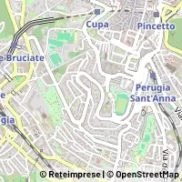 Map Perugia