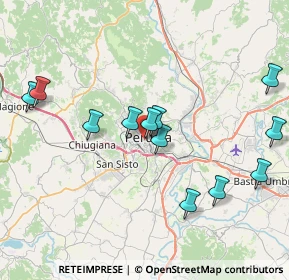 Mappa Via S. Prospero, 06121 Perugia PG, Italia (8.38417)