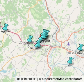 Mappa Via S. Prospero, 06121 Perugia PG, Italia (4.84154)