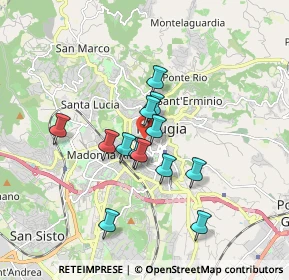 Mappa Via S. Prospero, 06121 Perugia PG, Italia (1.40154)