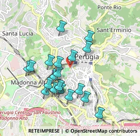 Mappa Via S. Prospero, 06121 Perugia PG, Italia (0.896)