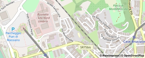 Mappa Perugia